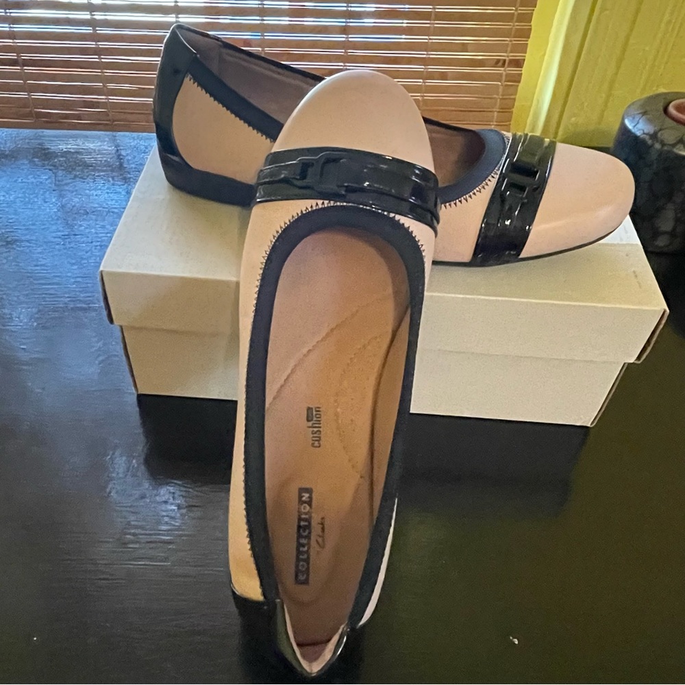 Clarks Kinzie Light Dusty Pink women’s 8.5M flat